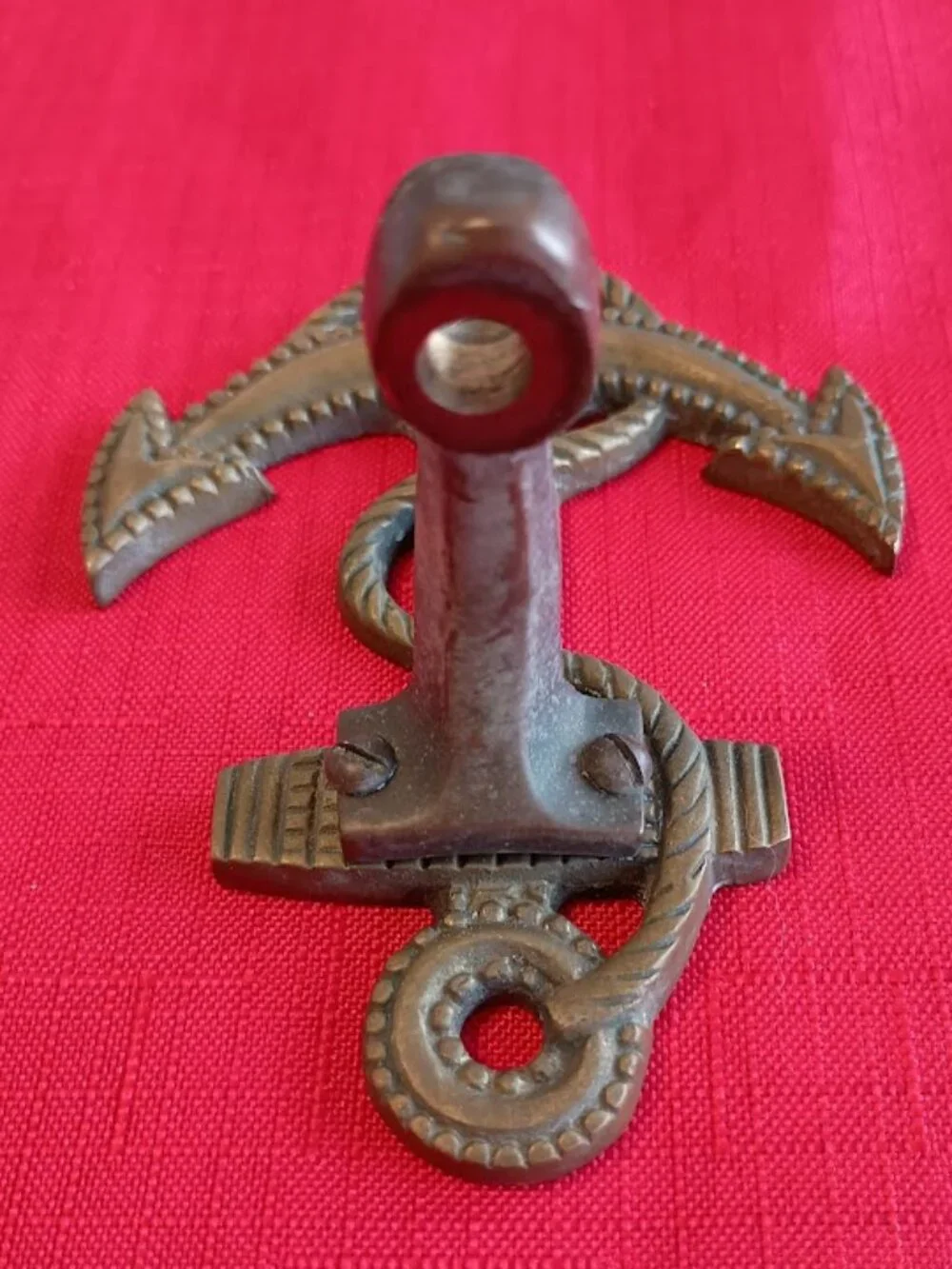 Vintage Brass Anchor, 4